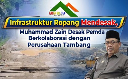 Infrastruktur Ropang Mendesak, Muhammad Zain Desak Pemda Berkolaborasi dengan Perusahaan Tambang