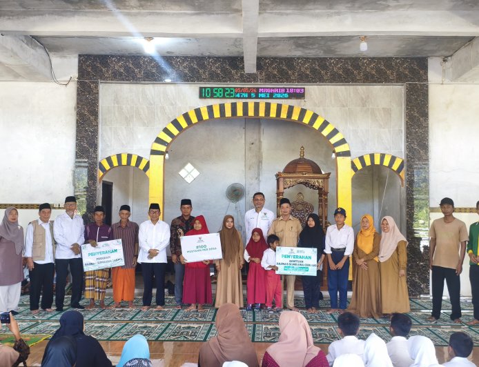 BAZNAS Sumbawa Hadir di Pelosok: Program 100 mustahik Per Desa Sentuh Warga Sabeok Dengan Penuh Kepedulian