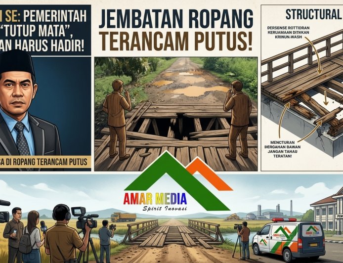 Jembatan Tiga Desa di Ropang Terancam Putus, Juliansyah SE: Pemerintah Jangan "Tutup Mata", Perusahaan Harus Hadir!