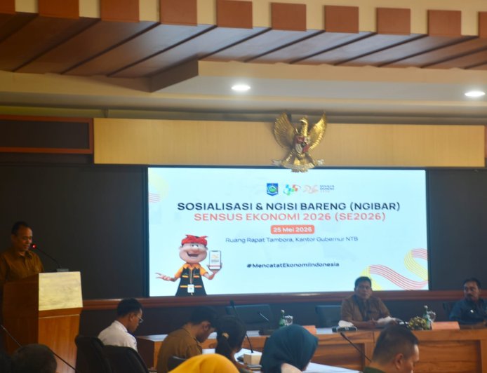Pemprov NTB dan BPS Dorong Pelaku Usaha Sukseskan Sensus Ekonomi 2026