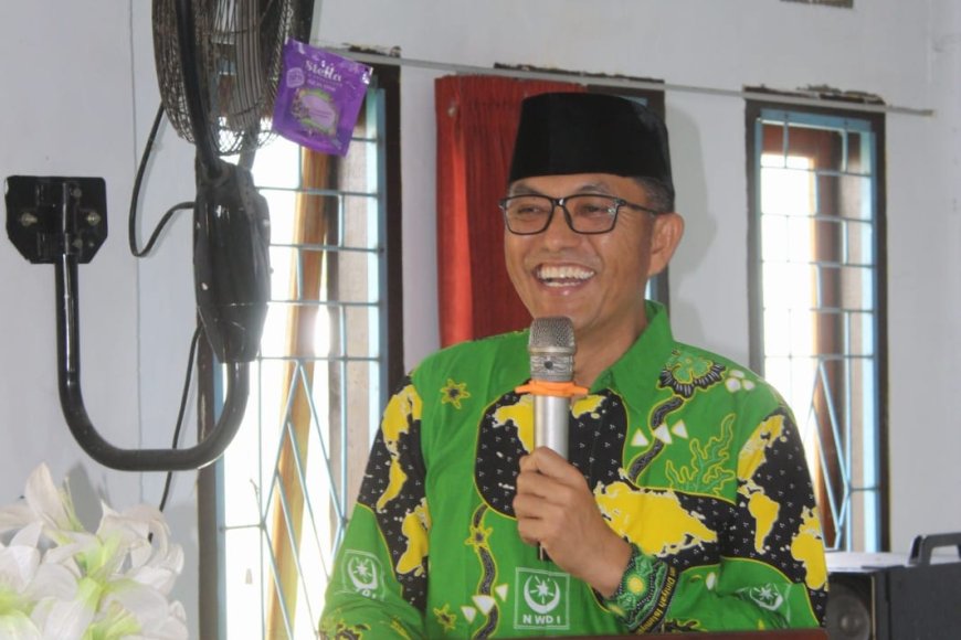 Terpilih Kembali Nahkodai NWDI Sumbawa, Jamal Ajak Bersatu Bangun Organisasi dan Wujudkan Kantor Perjuangan