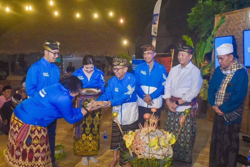 Betabeq Sambut Pocari Run, Budaya Sasak Menguatkan Sport Tourism NTB