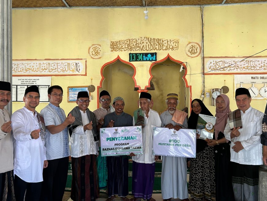100 Mustahik per Desa: Janji BAZNAS Sumbawa Kini Jadi Nyata, Harapan Menyapa Hingga Pelosok Negeri