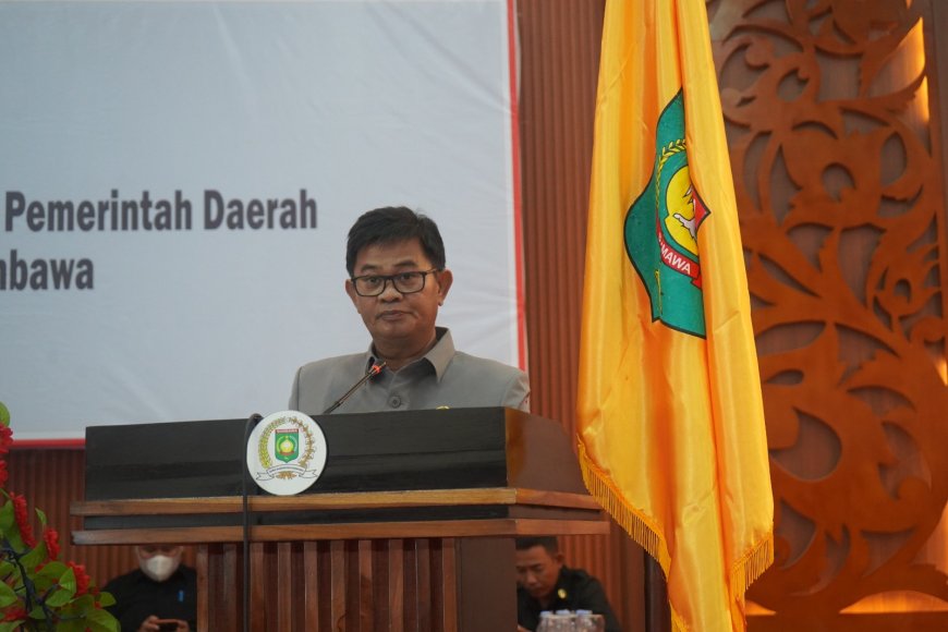 Fraksi Golkar DPRD Sumbawa Sampaikan Catatan Kritis Terhadap 5 Ranperda, Soroti Penyertaan Modal Rp100 Miliar