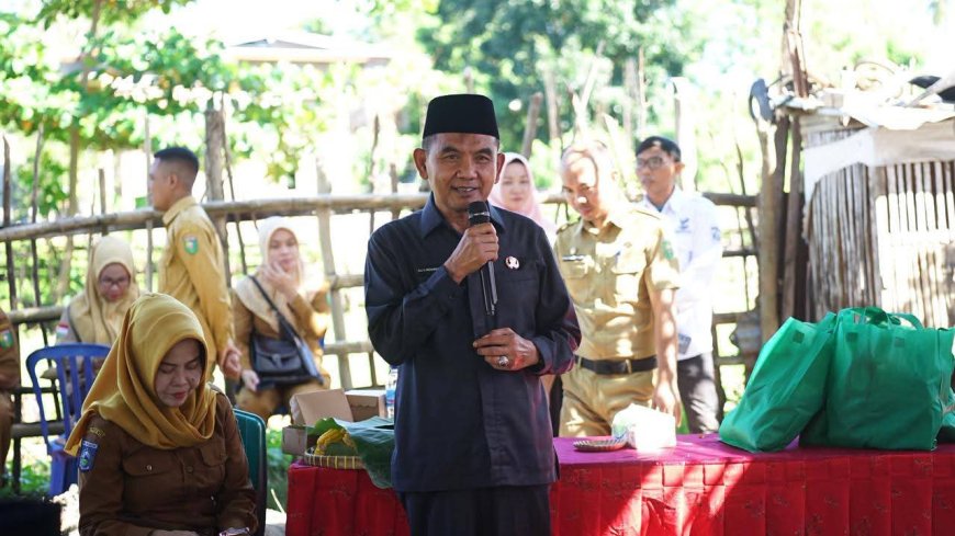 Wujudkan Generasi Unggul, Wabup Sumbawa Resmikan Aksi Konvergensi Stunting dan Pembangunan Jamban Sehat di Brang Biji
