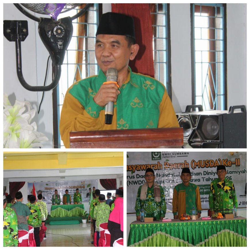 Wabup Sumbawa Apresiasi Peran NWDI Dalam Membantu Pemerintah Daerah