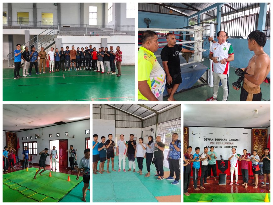 KONI Kabupaten Sumbawa Monitoring dan Evaluasi Atlet TC Persiapan Porprov NTB 2026