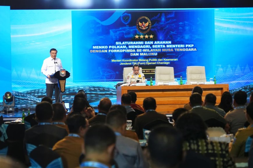 Silaturahmi dengan Forkompimda Regional Maluku dan Nusa Tenggara, Menko Polkam Ajak para Pemimpin Berkorban untuk Rakyat