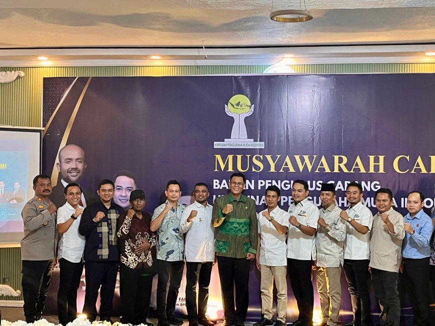 HIPMI Sumbawa Gelar Muscab ke – IV, Bupati Sumbawa Dukung Investasi yang Kompetitif