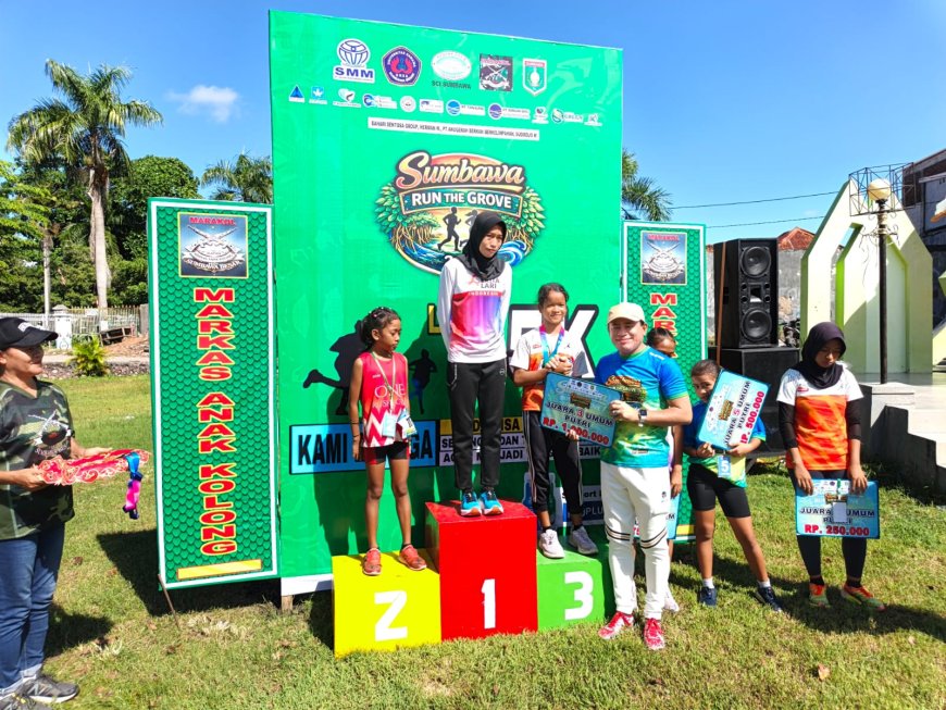 Ketua KONI Sumbawa Apresiasi Kegiatan “Sumbawa Run The Grove”