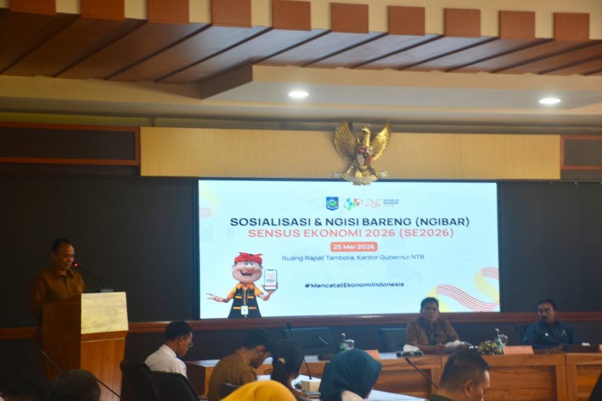 Pemprov NTB dan BPS Dorong Pelaku Usaha Sukseskan Sensus Ekonomi 2026