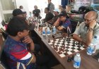 Turnamen Catur PWI NTB Resmi Digelar, H. Natsir Peraih Medali Emas Porwanas Kalsel  Melawan  Abdul Ma'ruf di Babak Perdana