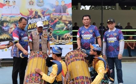 Membuka Porwada NTB 2026, Pemda Provinsi Tekankan Sportivitas di Arena dan Sportivitas dalam Berita