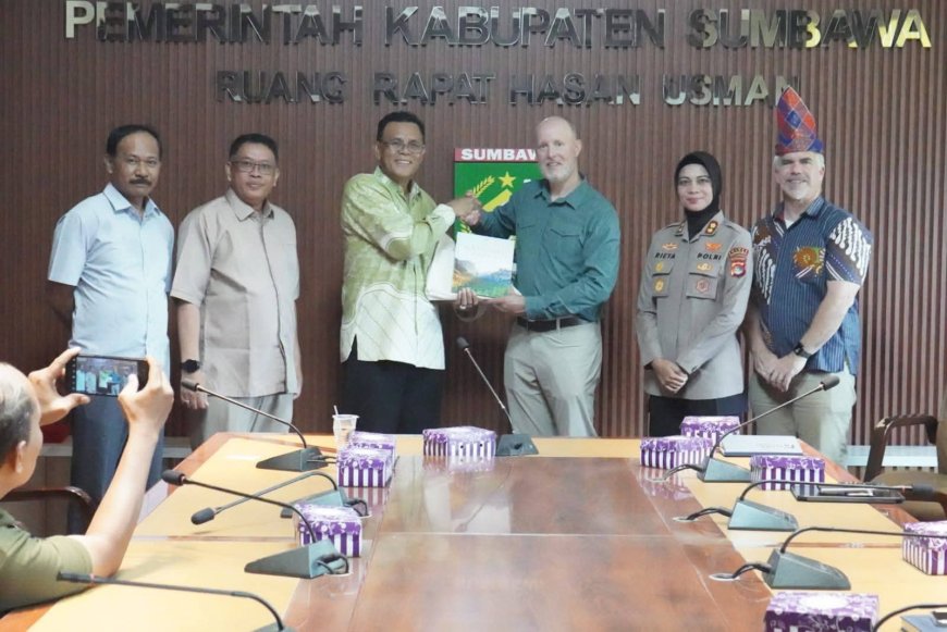 Terima Kunjungan Delegasi Konsulat Jenderal Amerika Serikat, Bupati Harapkan Pertukaran Pengetahuan dan Praktik Terbaik dalam Pengelolaan SDA