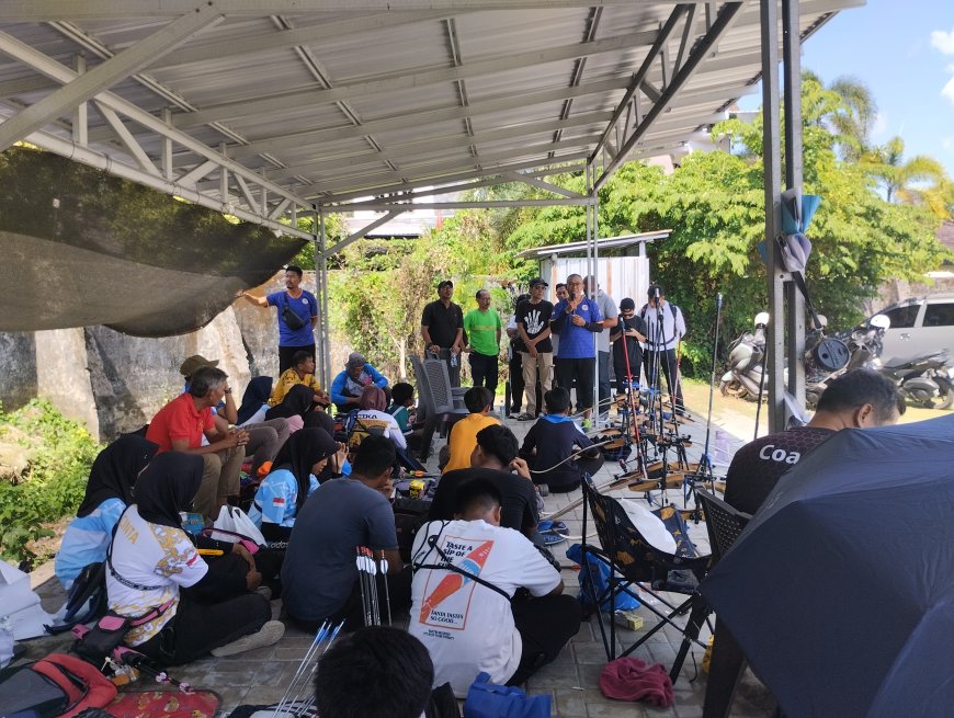KONI Sumbawa Tinjau Pelatkab Panahan, Tegaskan Target Juara di Porprov NTB