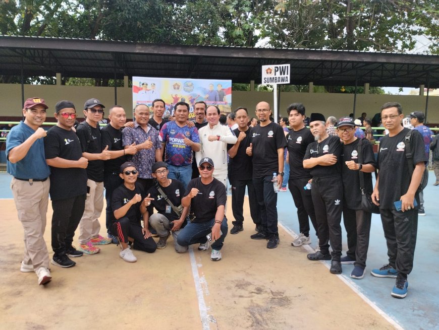 Hadir Langsung di Pembukaan Porwada NTB 2026, Pemda Sumbawa Optimistis Atlet Wartawan Cetak Prestasi dan Jaga Sportivitas