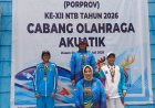 Emas untuk Sumbawa! Aurelia Akiko Juara 1 Gaya Punggung di Porprov NTB 2026