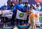 Kabupaten Sumbawa Mendominasi, Raih Emas Perak dan Perunggu  di Nomor Recurve 70m Mix Team dan   Compound  50 m Mix Team PORPROV NTB 2026