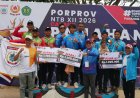 Tim Recurve Putra Kabupaten Sumbawa Sabet Emas Usai Laga Dramatis