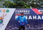 Aksi Gemilang Tim Barebow Beregu Putra Sumbawa Sabet Emas di PORPROV NTB 2026, Anggota Polres Sumbawa Ikut Harumkan Nama Daerah