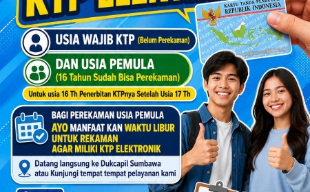 Disdukcapil Sumbawa Ajak Warga, Khususnya Pemula, Segera Lakukan Perekaman KTP-el dan Aktivasi IKD
