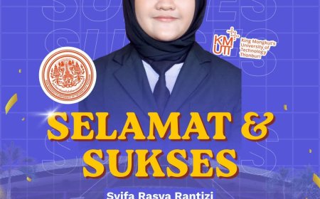 Prestasi Membanggakan, Siswa SMAN 1 Sumbawa Besar Raih Beasiswa Penuh di KMUTT Thailand