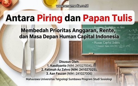 Antara Piring dan Papan Tulis: Membedah Prioritas Anggaran, Rente, dan Masa Depan Human Capital Indonesia