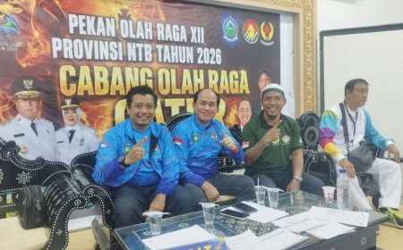 Catur Sumbawa Tampil Heroik di Porprov XII NTB 2026, Ketua KONI Sumbawa Berikan Apresiasi Tinggi