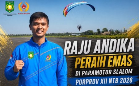 Tampil Impresif, Raju Persembahkan Emas Pertama untuk Sumbawa di PORPROV NTB 2026