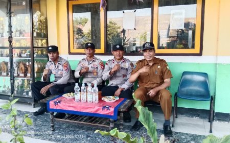 Sinergi Hebat! Polsek Empang Hadirkan Edukasi Karakter di Hari Kedua MPLS Ramah SMPN 1 Empang
