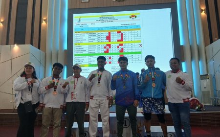 Torehkan Prestasi Unggul di Porprov NTB 2026, Lifter Sumbawa Handoko  Meitriana Sabet Medali Emas