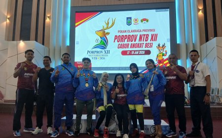 Panen Medali di Porprov NTB 2026: Angkat Besi Sumbawa Kembali Sumbang Emas  Kedua dan Perunggu