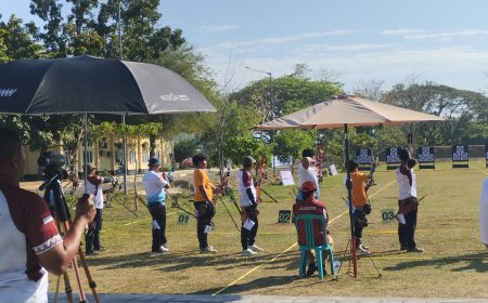 Panahan Sumbawa Tampil Gemilang di Porprov NTB XII: Rasendriya Puncaki Klasemen Sementara Compound Putra