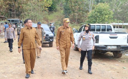 Bupati Sumbawa dan Forkopimda Tinjau Langsung Aktivitas Tambang Rakyat di Kecamatan Lantung