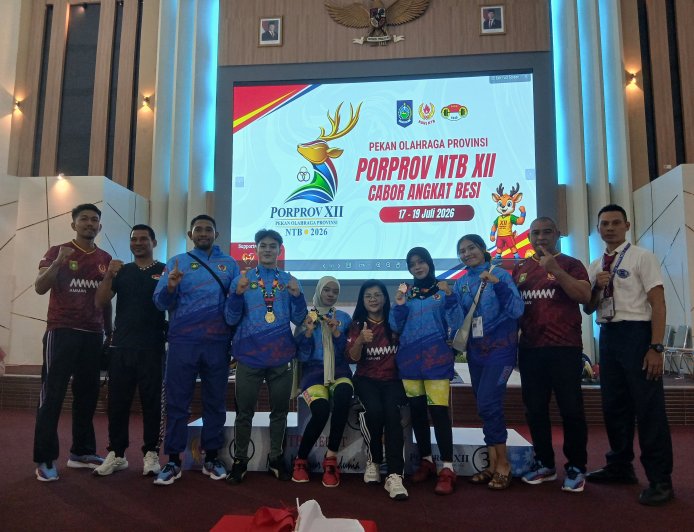 Panen Medali di Porprov NTB 2026: Angkat Besi Sumbawa Kembali Sumbang Emas  Kedua dan Perunggu