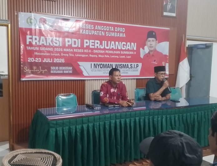Turun Langsung ke Konstituen, I Nyoman Wisma Serap Aspirasi Infrastruktur hingga Energi di Dapil II Sumbawa
