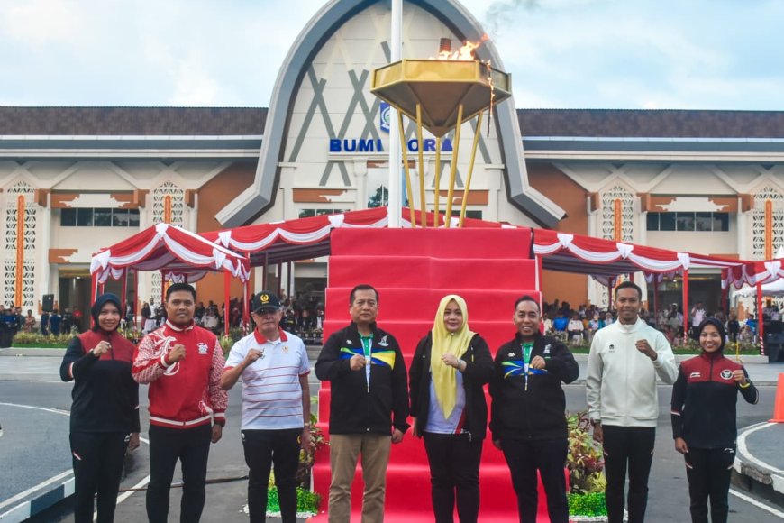 Porprov XII Resmi Dibuka, Gubernur Pacu Prestasi Atlet dan Kesiapan PON 2028