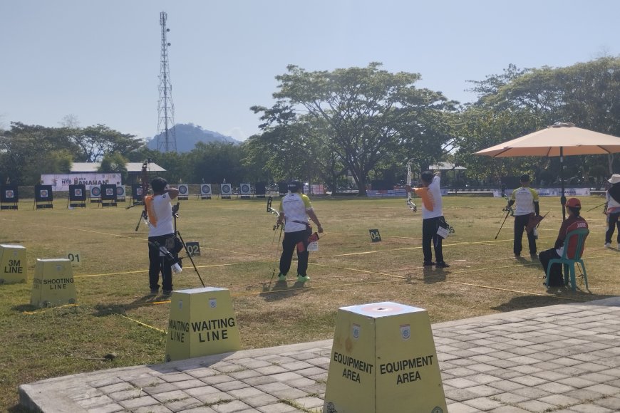 Porprov Panahan Compound Putra: Sumbawa dan Sumbawa Barat Berbagi Tiket ke Final