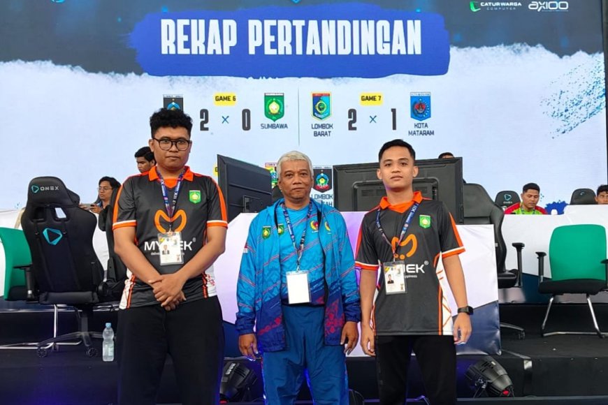 Ukir Sejarah! eSports Kabupaten Sumbawa Raih Medali Perak Perdana di Porprov XII NTB 2026