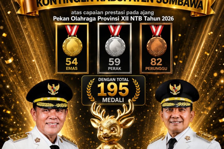 Lonjakan Prestasi Olahraga Sumbawa di Porprov XII NTB 2026: Bukti Nyata Kerja Keras Atlet dan Sinergi Daerah