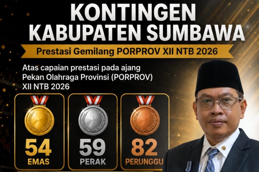Sekda Sumbawa Beri Apresiasi Tinggi Kontingen PORPROV XII NTB 2026: Tonggak Kebangkitan Olahraga Menuju PON 2028