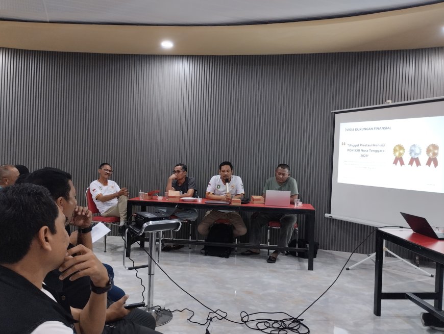 KONI Sumbawa Mantapkan Persiapan Jelang Porprov 2026