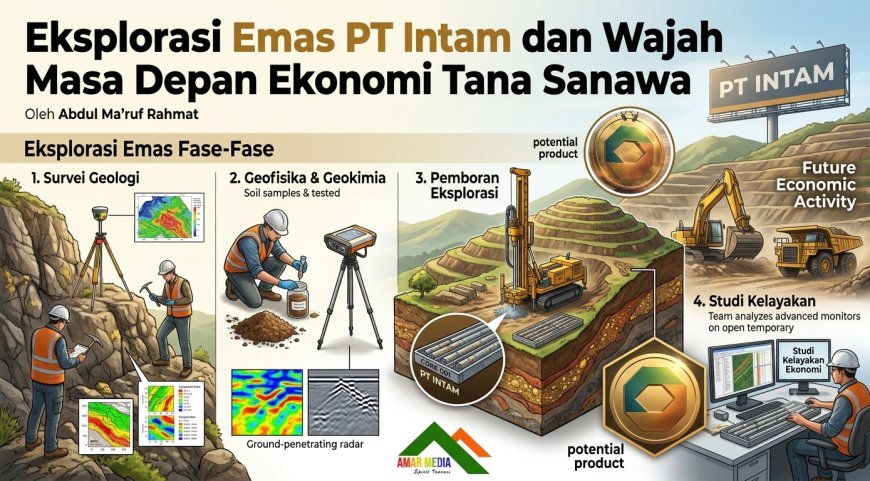 Eksplorasi Emas PT Intam dan Wajah Masa Depan Ekonomi Tana Samawa