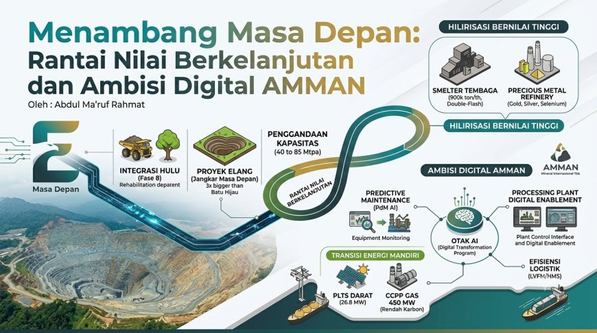 Menambang Masa Depan: Rantai Nilai Berkelanjutan dan Ambisi Digital AMMAN