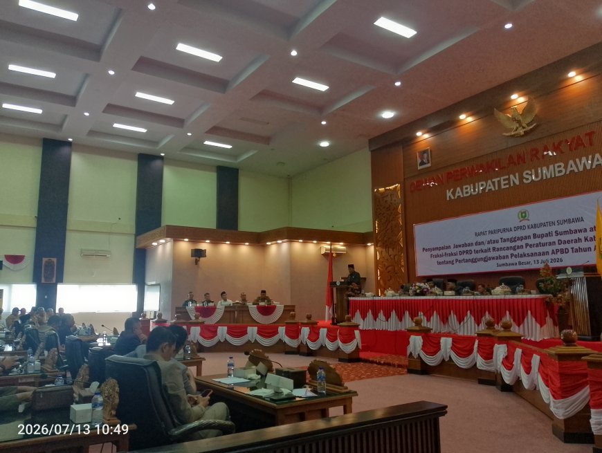 Jawab Pandangan Fraksi PKS, Bupati Sumbawa Tegaskan Komitmen Transparansi, Genjot PAD, hingga Atasi Kelangkaan LPG