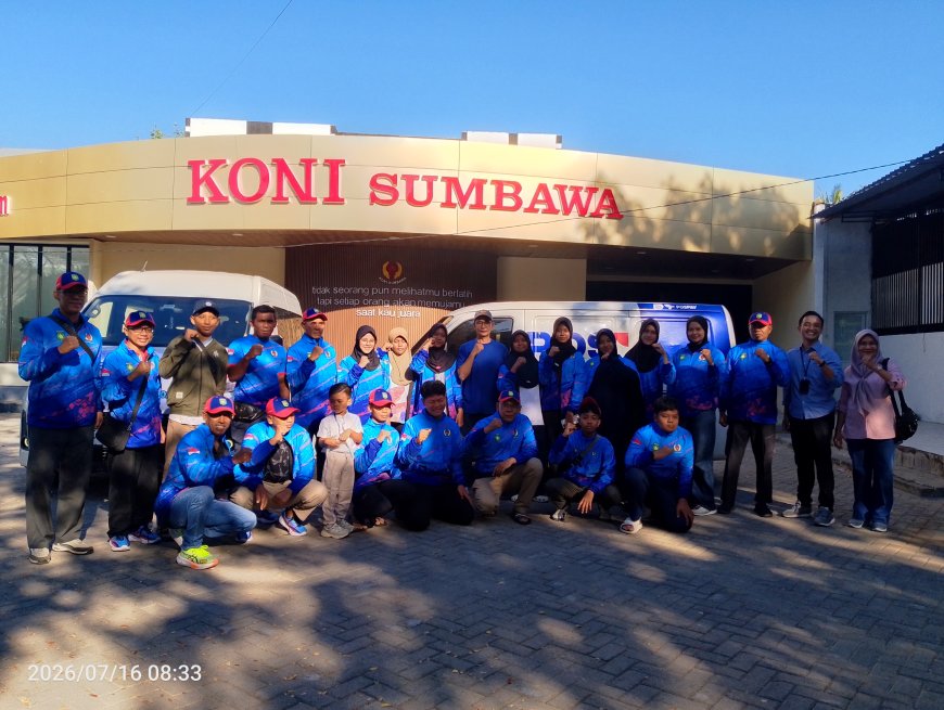 Tiba di KSB, Atlet Panahan Sumbawa Siap Bidik Emas di Porprov NTB 2026