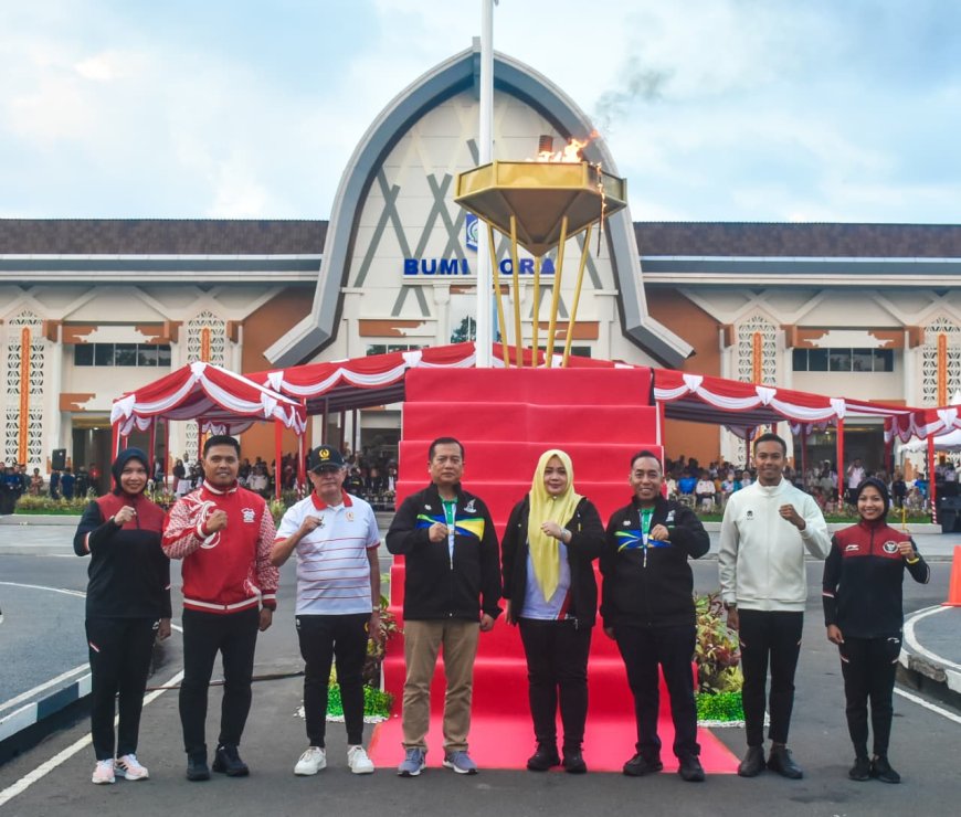 Porprov XII Resmi Dibuka, Gubernur Pacu Prestasi Atlet dan Kesiapan PON 2028