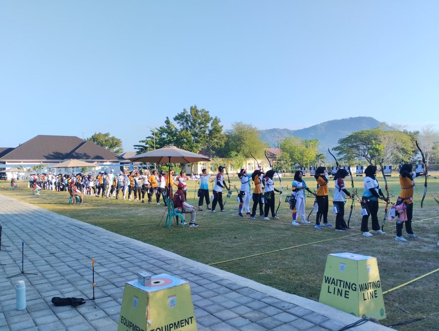 Series Kedua  Compound Putri Bangkit, Atlet Sumbawa Tunjukkan Potensi di KTC Taliwang