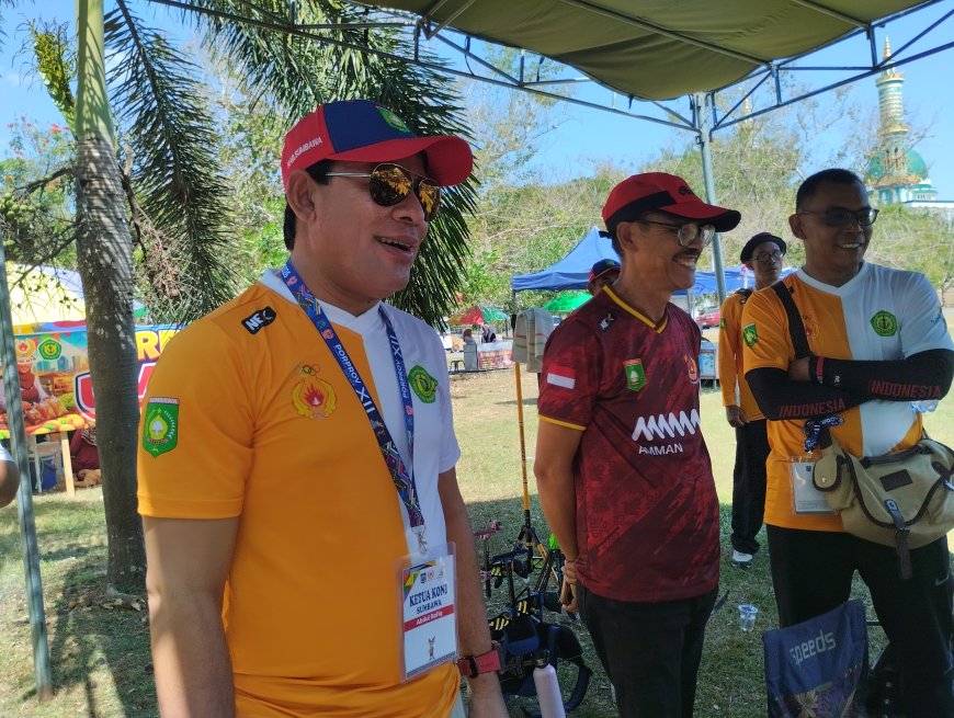 Optimisme Ketua KONI Sumbawa di Arena Panahan: "Jaga Ritme, Fokus Rebut Medali"