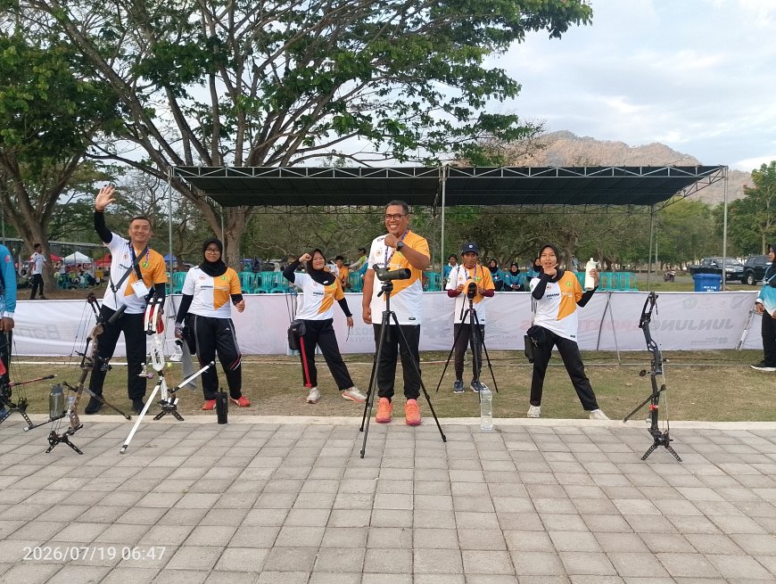 Srikandi Panahan Sumbawa Siap Tampil All-Out di Babak Eliminasi Porprov NTB XII
